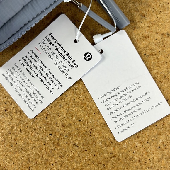 Brand New ⚡️ lululemon Everywhere Belt Bag Large Wunder Puff 2L - Picture 3 of 4